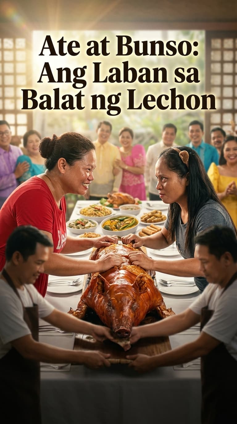 Ate at Bunso: Ang Laban sa Balat ng Lechon