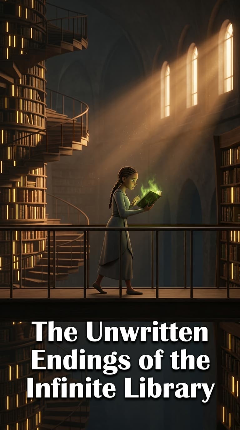 The Unwritten Endings of the Infinite Library