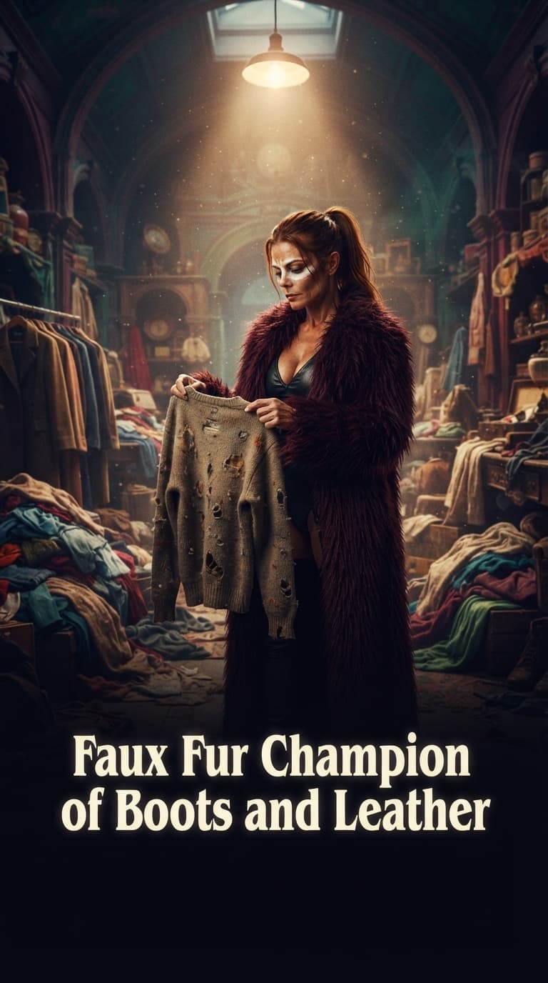 Faux Fur Champion of Boots and Leather