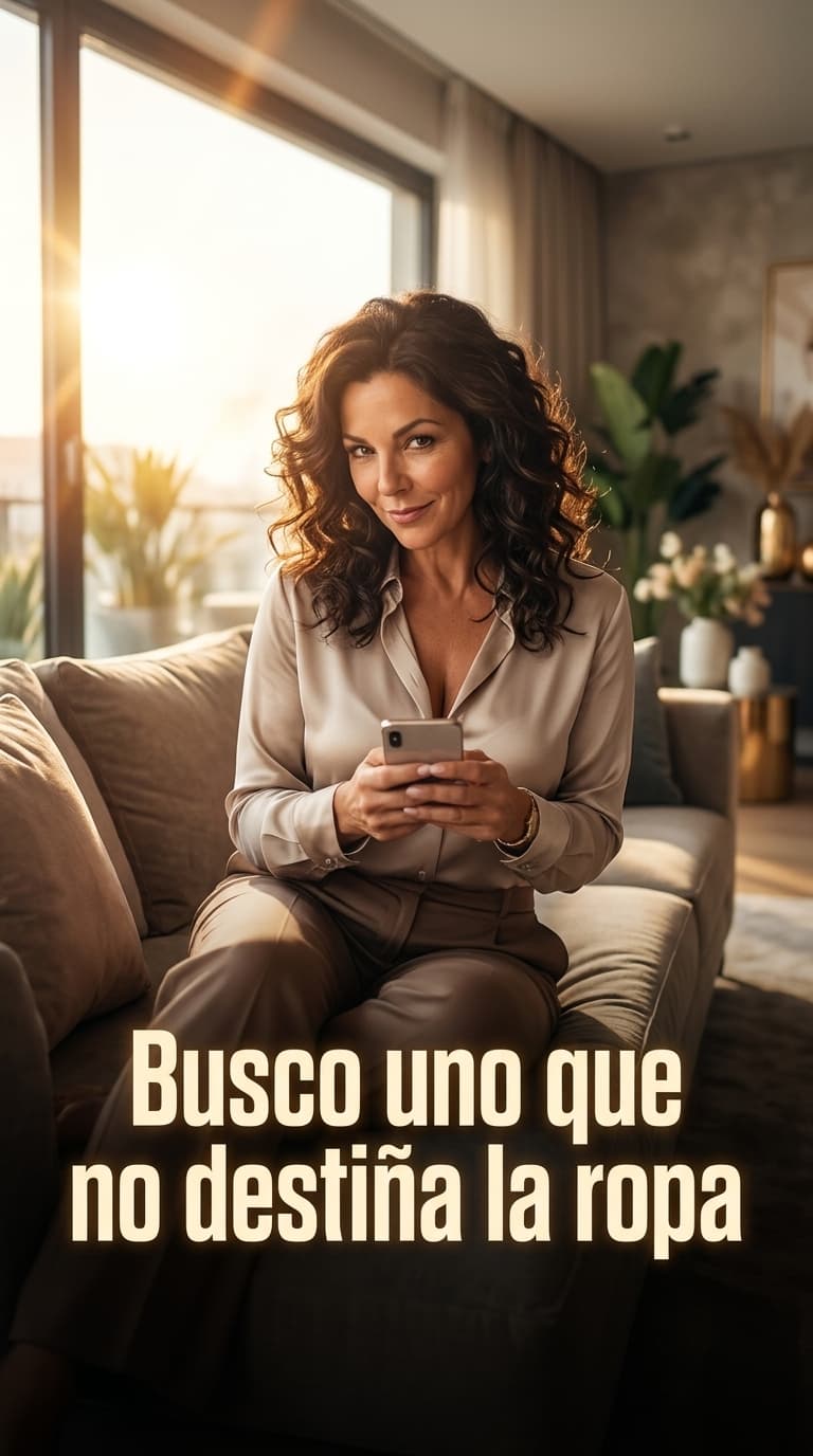 Busco uno que no destiña la ropa