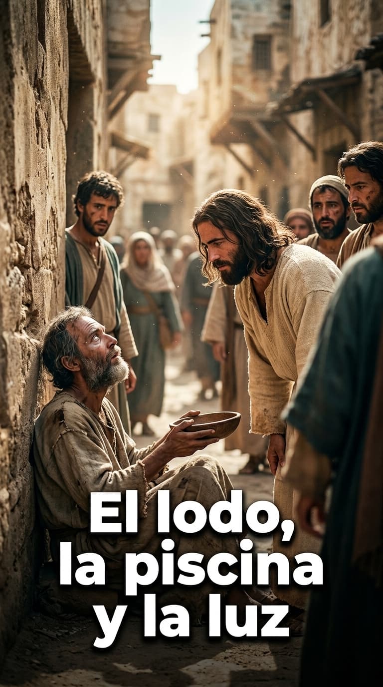 El lodo, la piscina y la luz