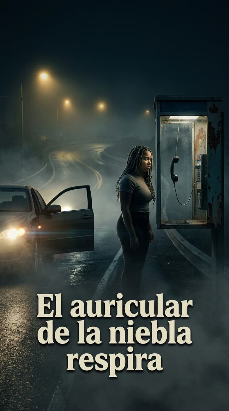 El auricular de la niebla respira