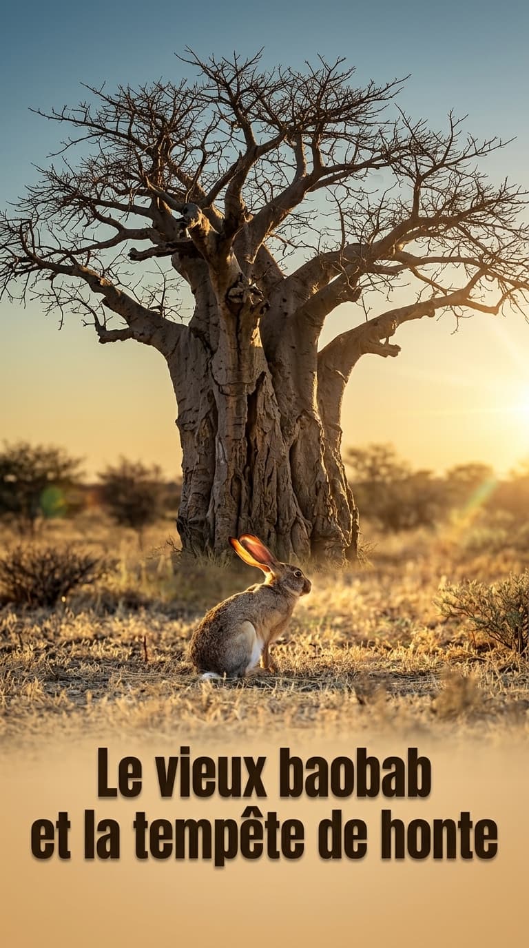 Le vieux baobab et la tempête de honte