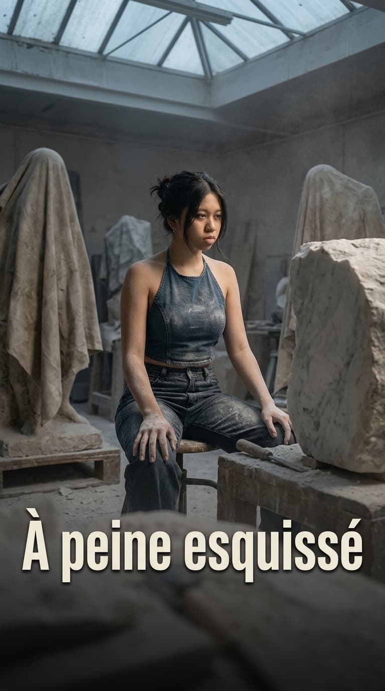 À peine esquissé