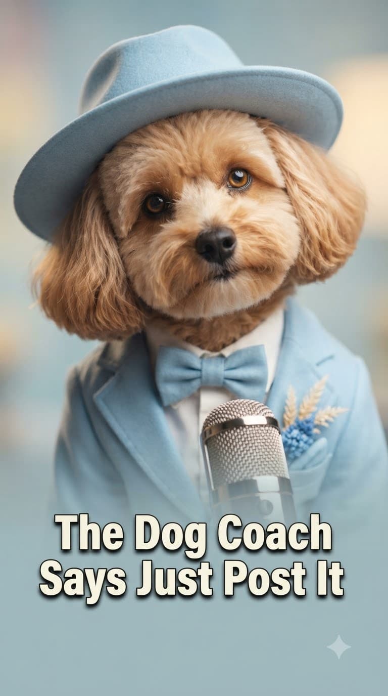 The Dog Coach Says Just Post It