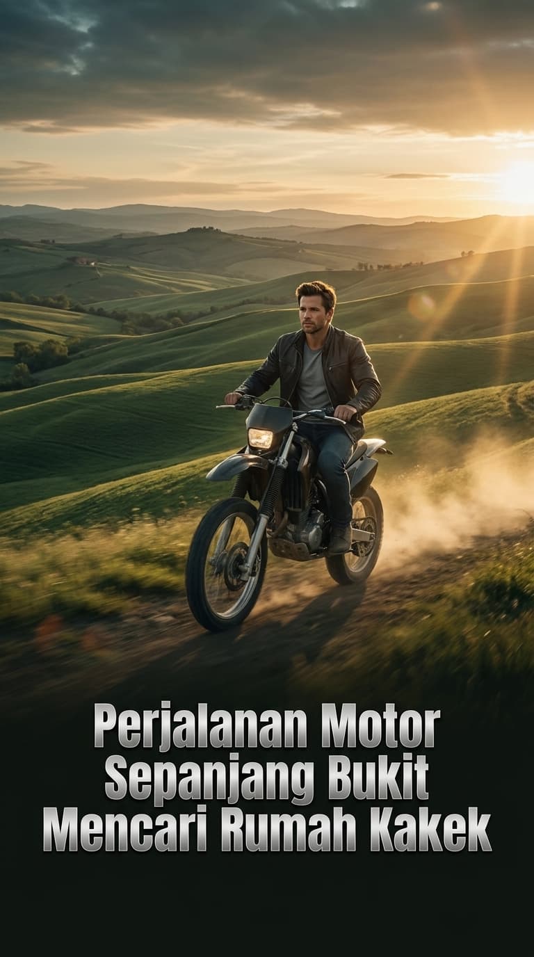 Perjalanan Motor Sepanjang Bukit Mencari Rumah Kakek