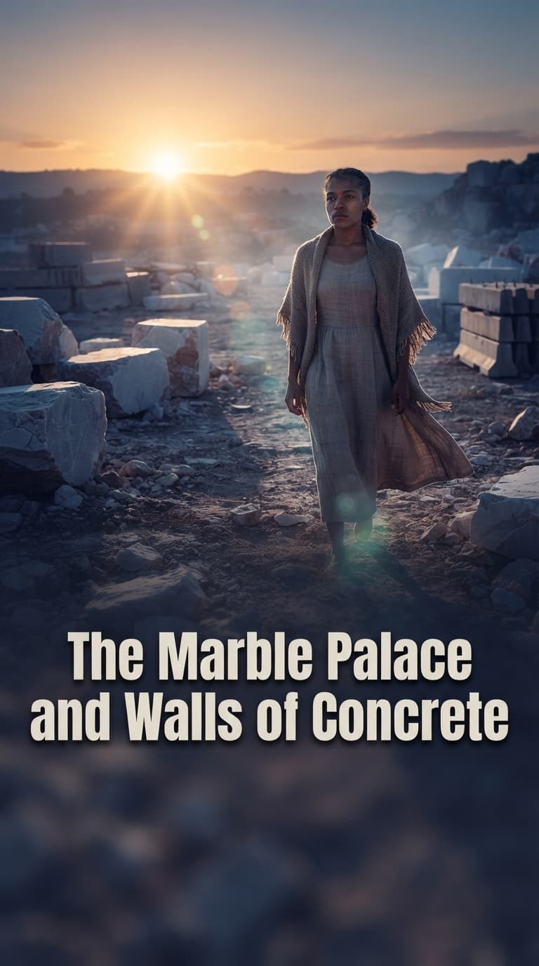The Marble Palace and Walls of Concrete