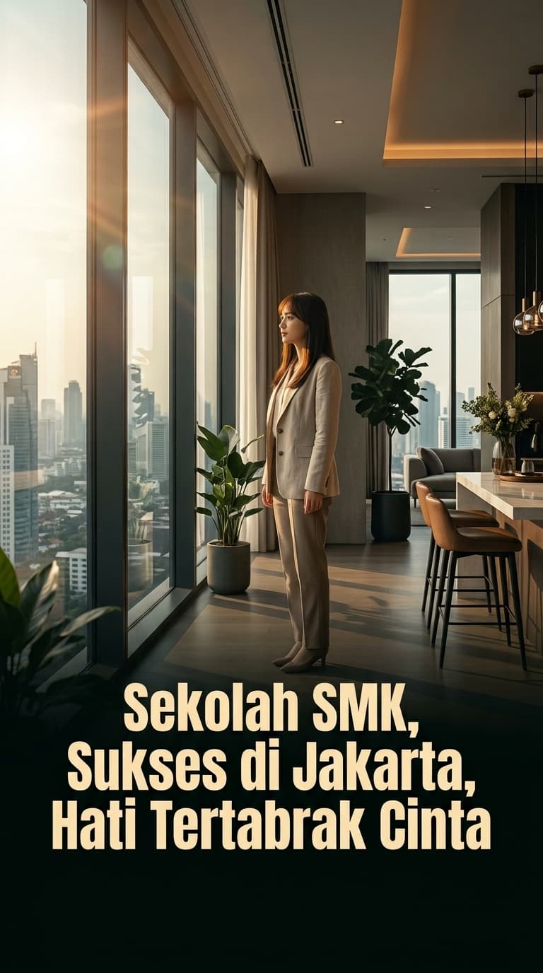 Sekolah SMK, Sukses di Jakarta, Hati Tertabrak Cinta