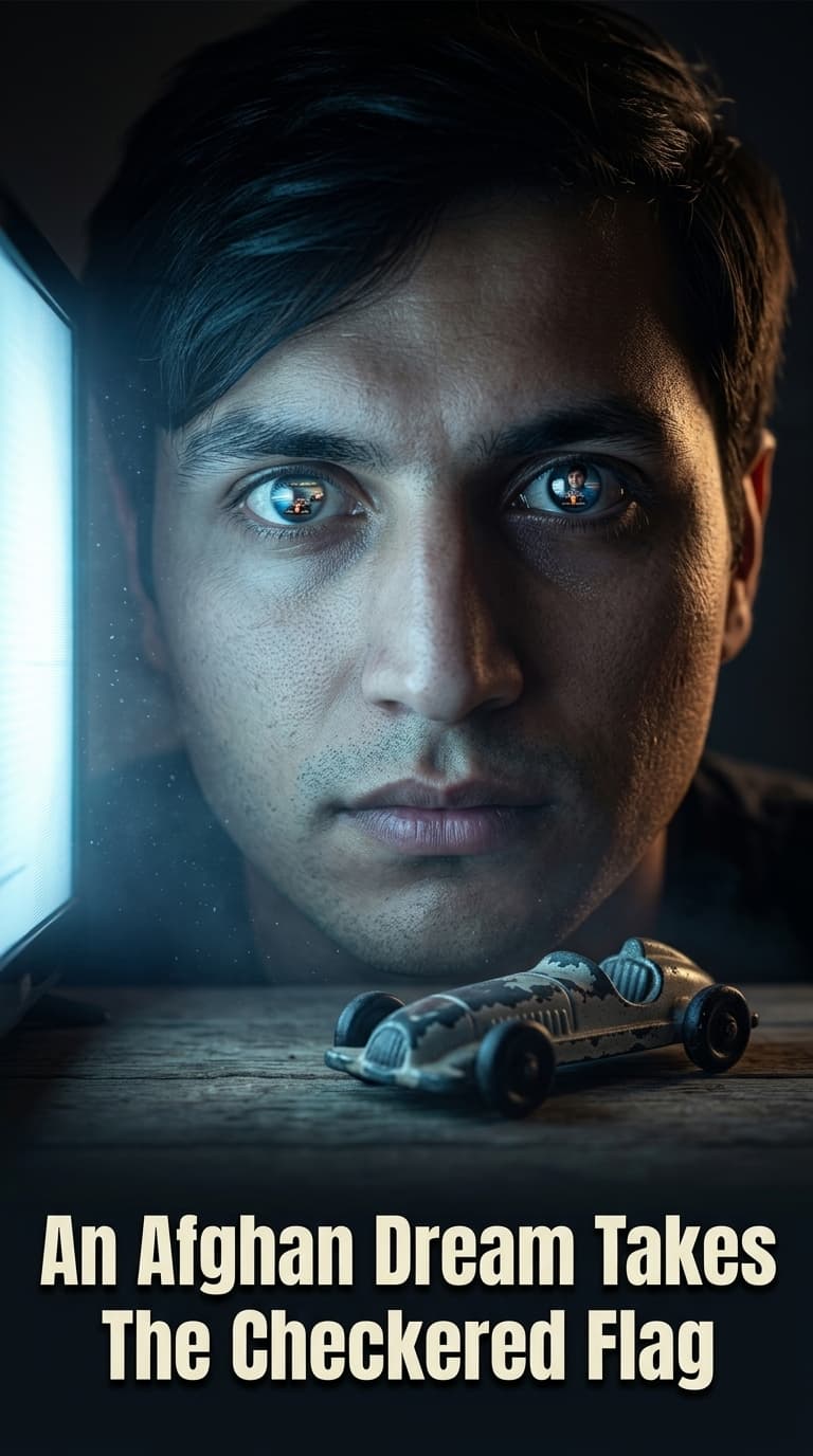 An Afghan Dream Takes The Checkered Flag
