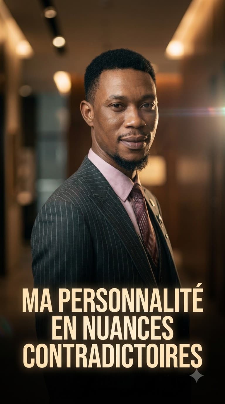 Ma personnalité en nuances contradictoires
