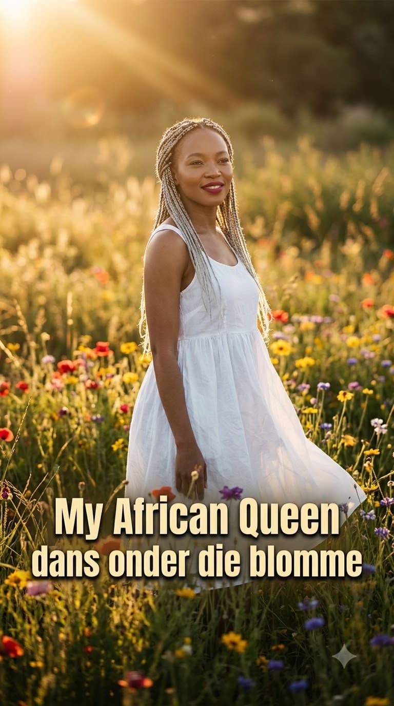 My African Queen dans onder die blomme