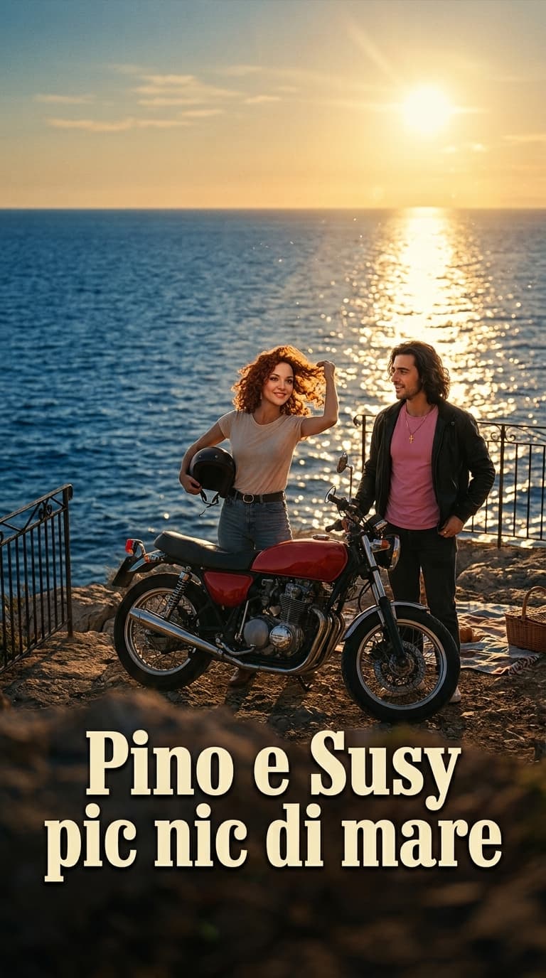 Pino e Susy pic nic di mare