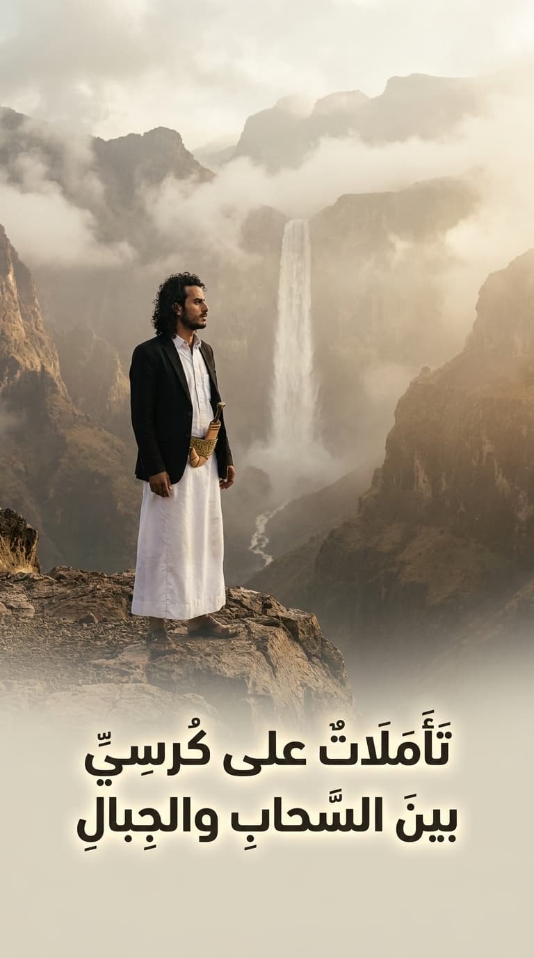 تأملات على كرسي بين السحب والجبال