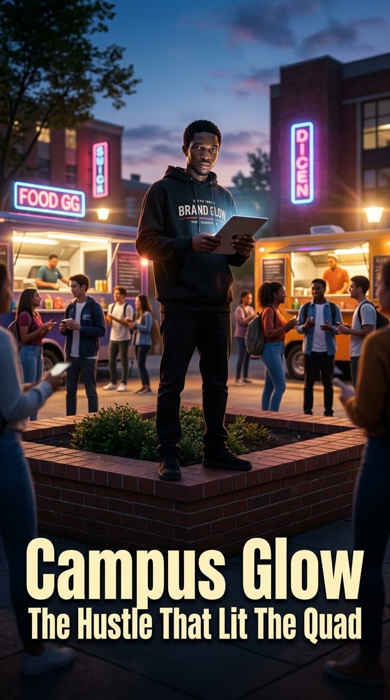 Campus Glow The Hustle That Lit The Quad