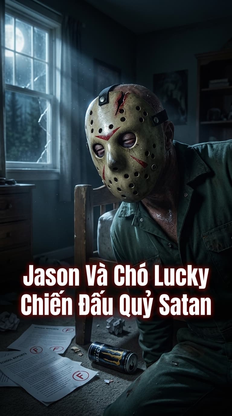 Jason Và Chó Lucky Chiến Đấu Quỷ Satan