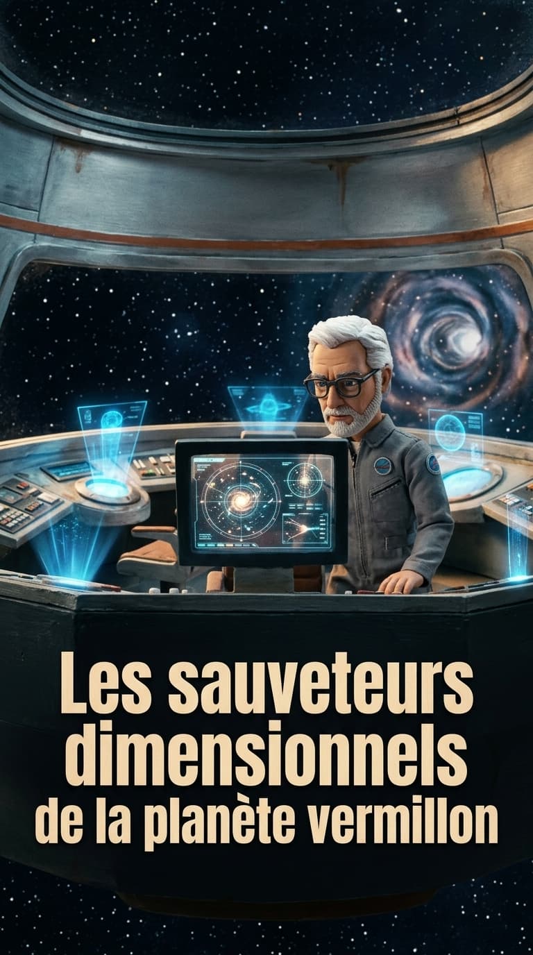 Les sauveteurs dimensionnels de la planète vermillon