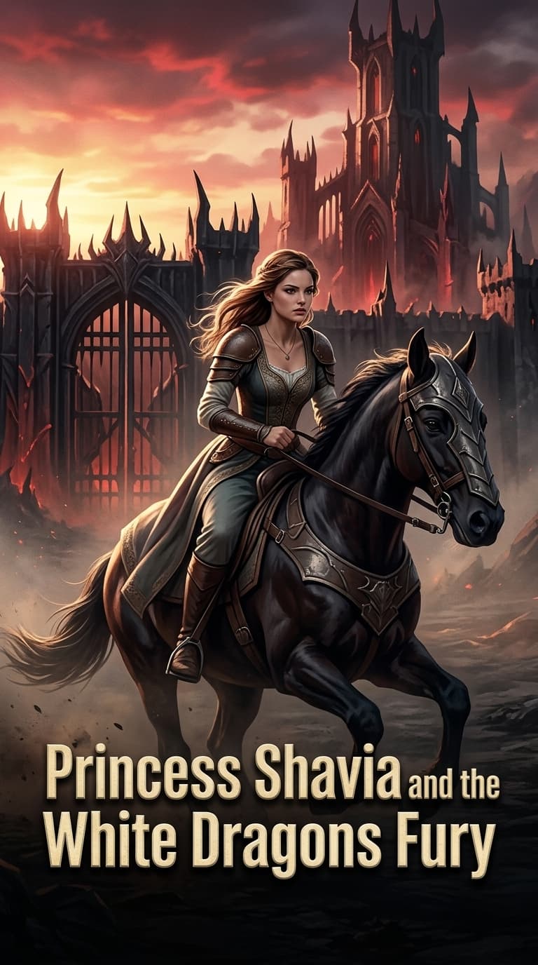 Princess Shavia and the White Dragons Fury