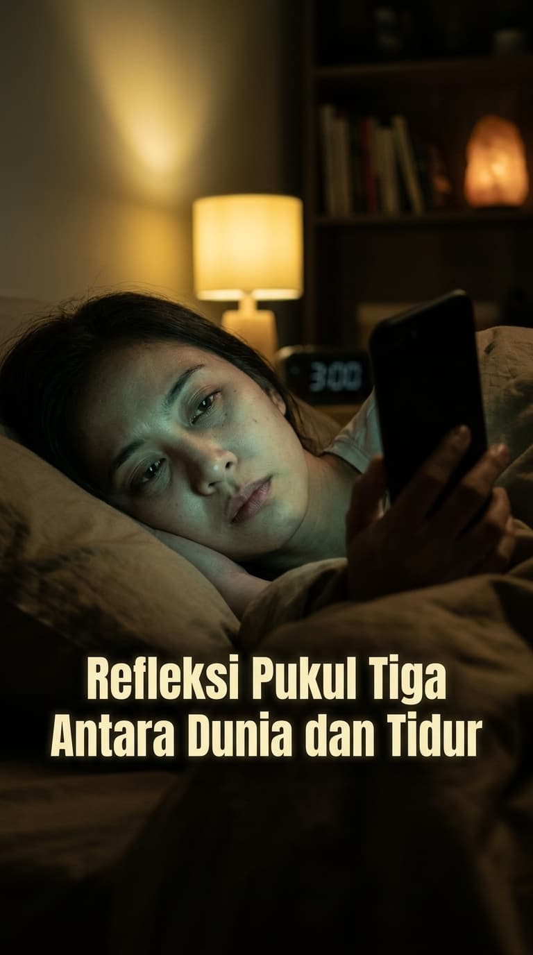 Refleksi Pukul Tiga Antara Dunia dan Tidur