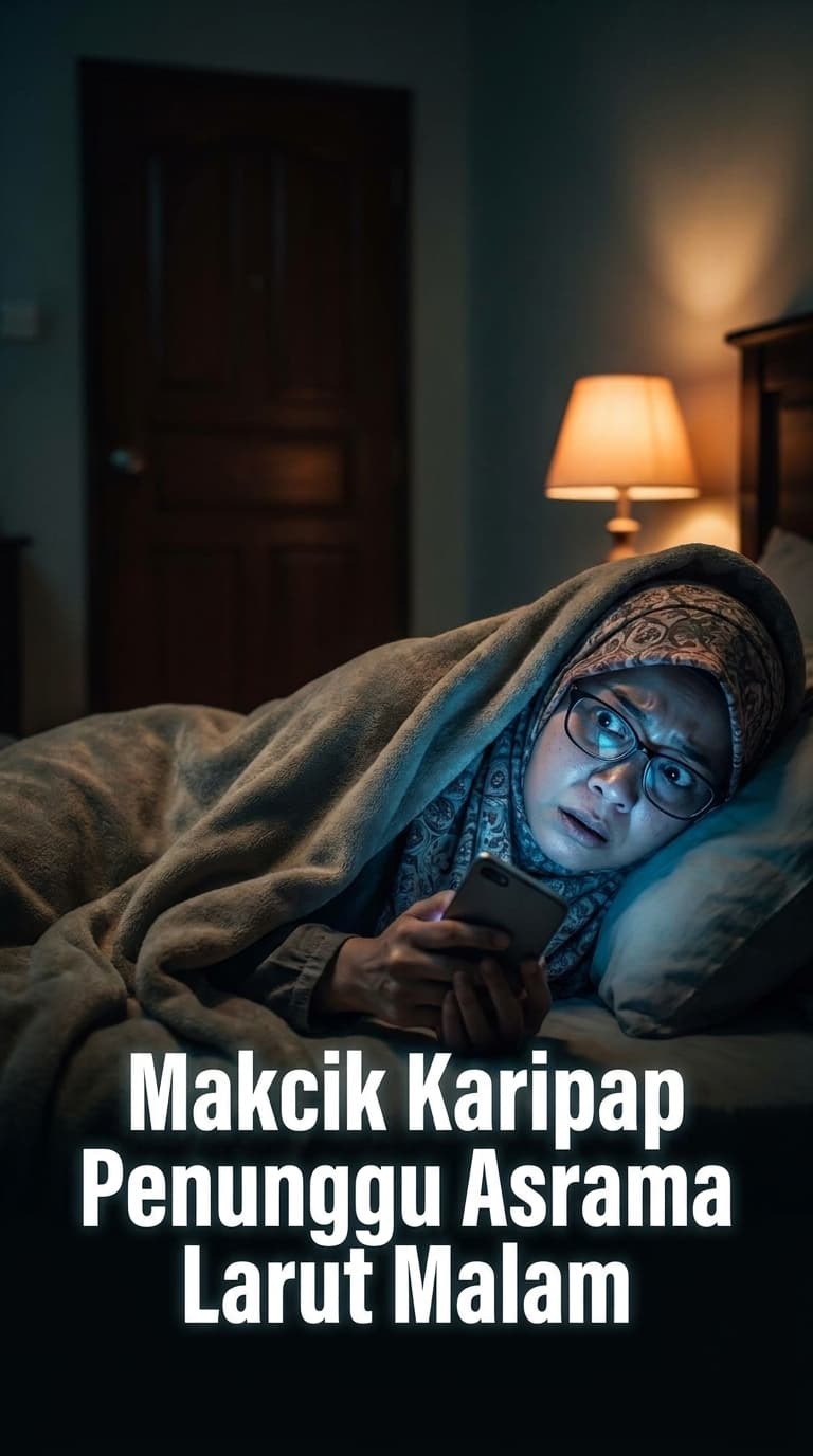 Makcik Karipap Penunggu Asrama Larut Malam
