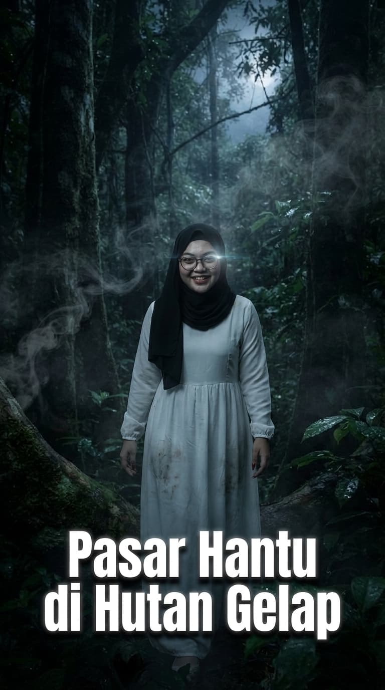 Pasar Hantu di Hutan Gelap