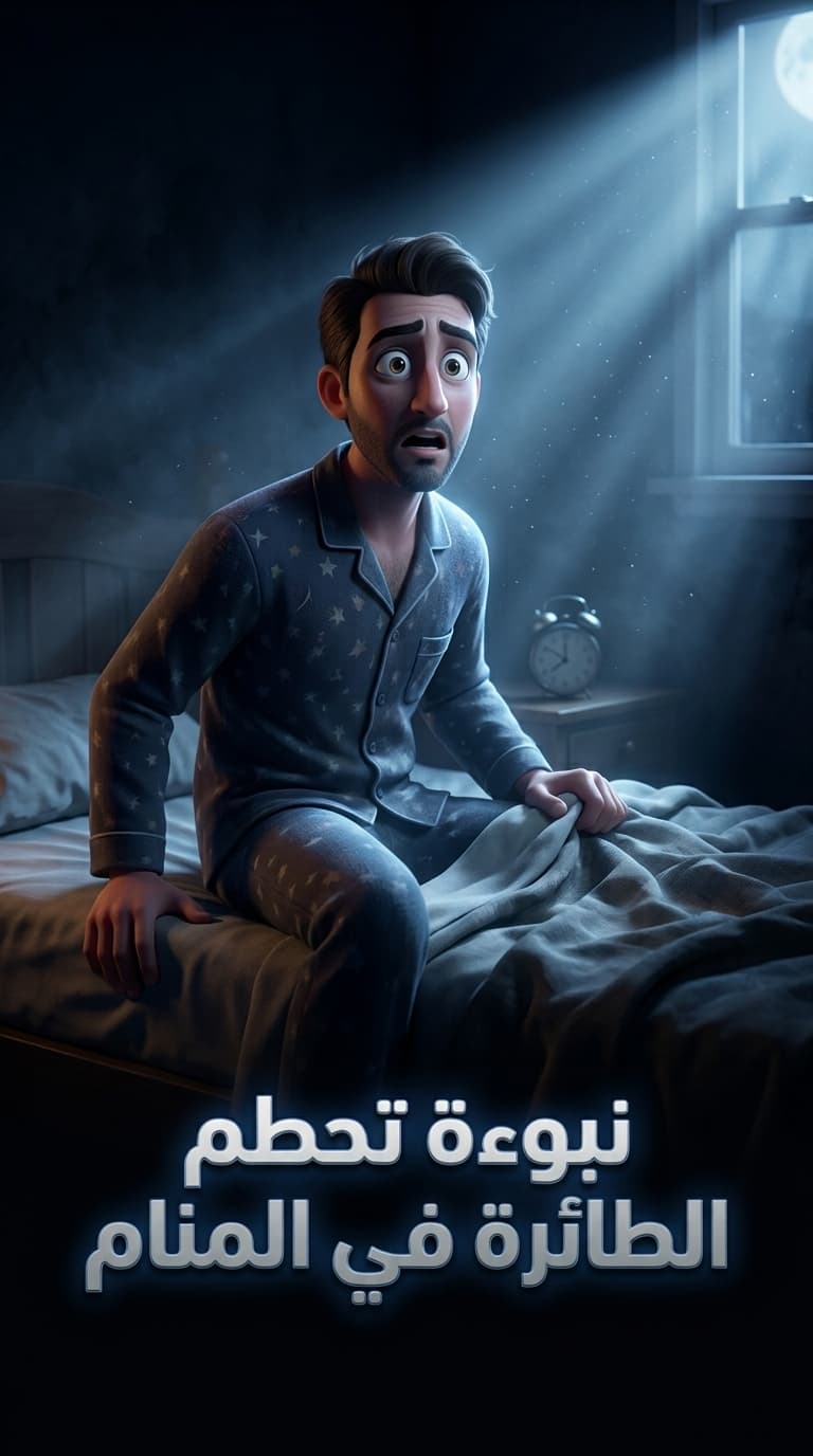 نبوءة تحطم الطائرة في المنام