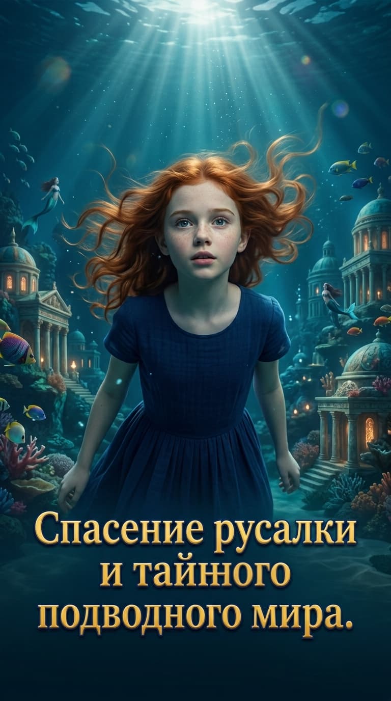 Спасение русалки и тайный подводный мир