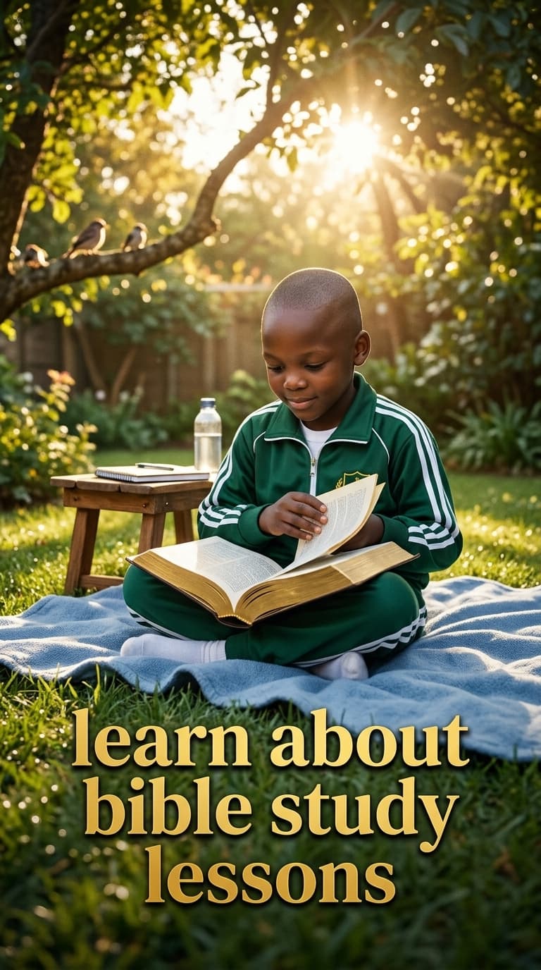learn about bible study lessons
