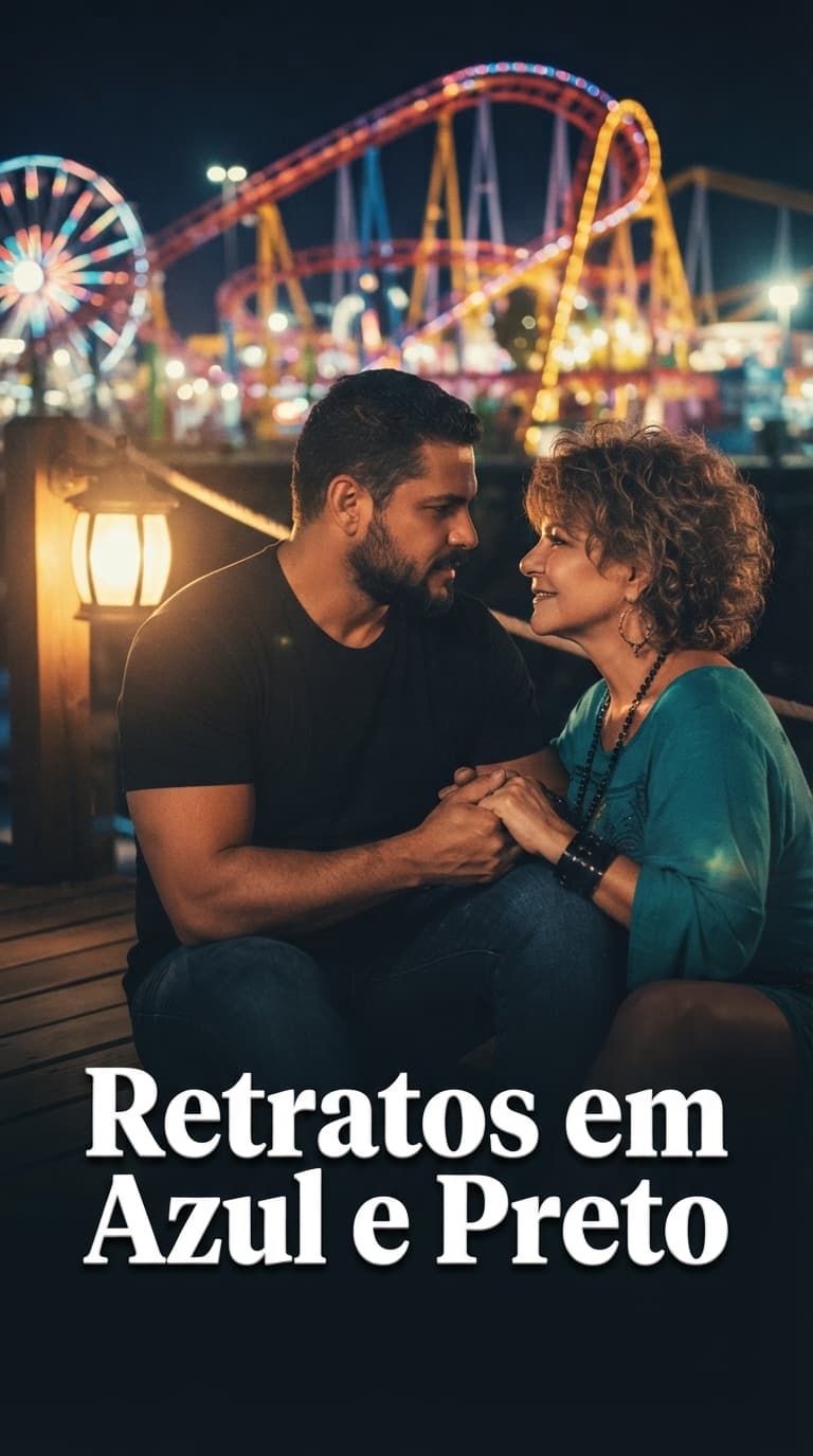 Retratos em Azul e Preto