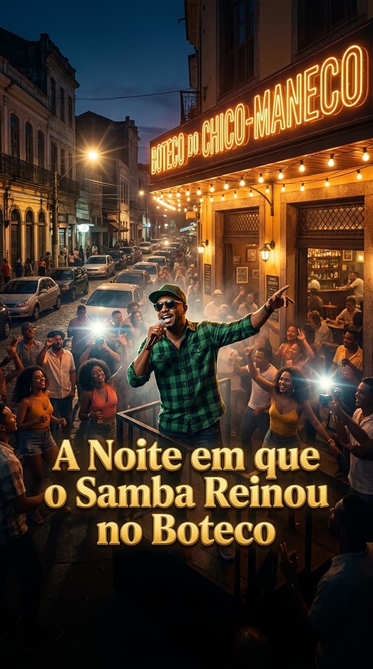A Noite em que o Samba Reinou no Boteco