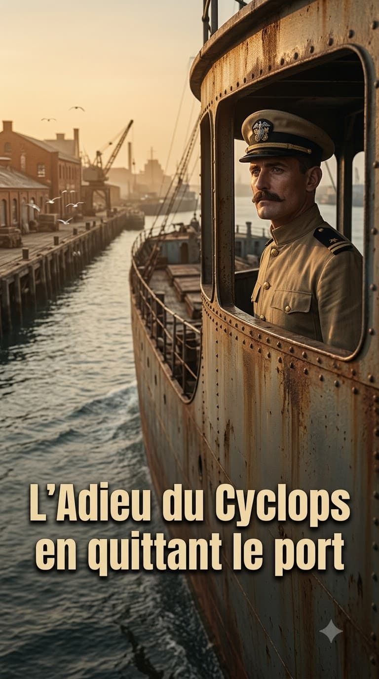 L'Adieu du Cyclops en quittant le port