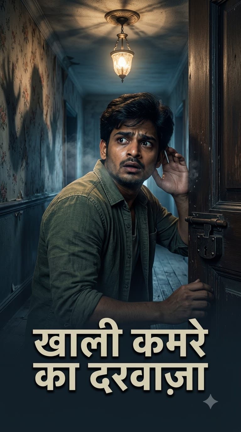 खाली कमरे का दरवाज़ा