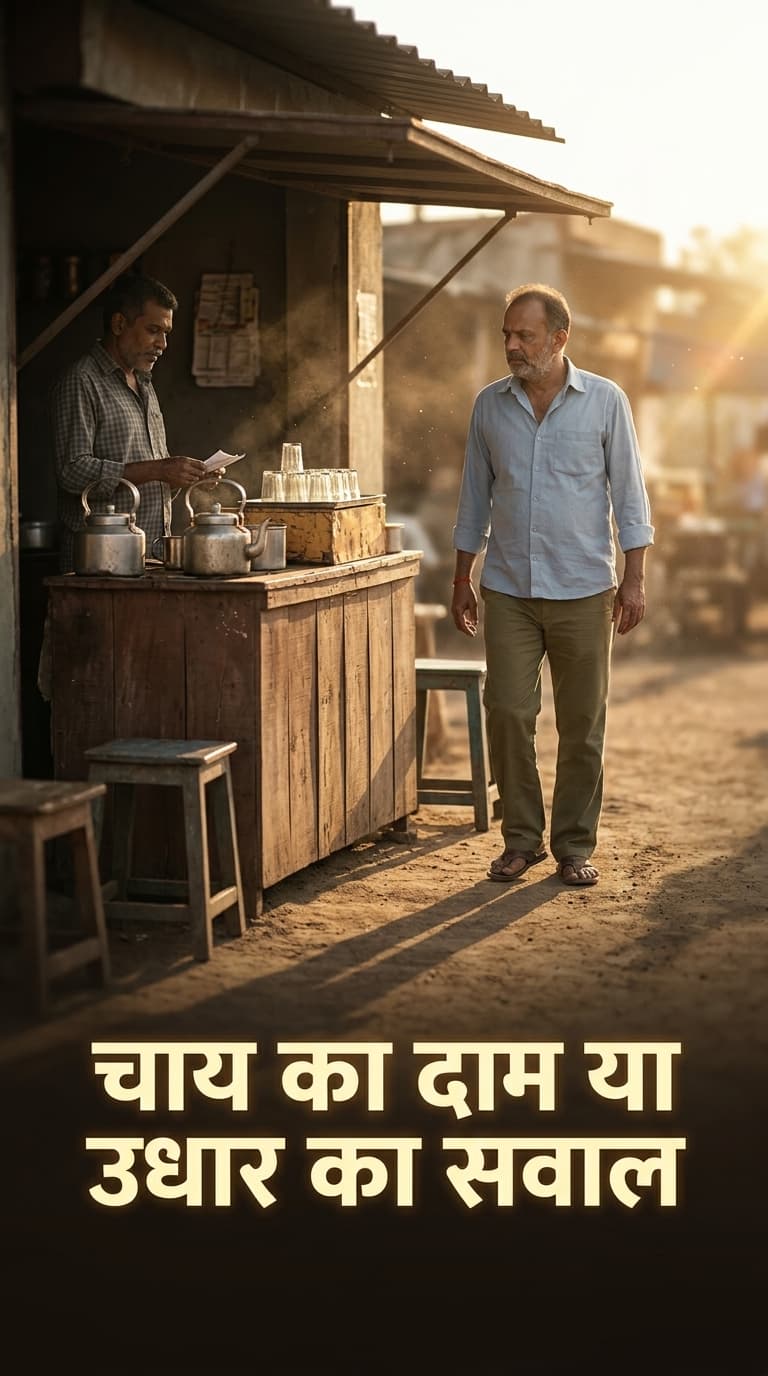 चाय का दाम या उधार का सवाल