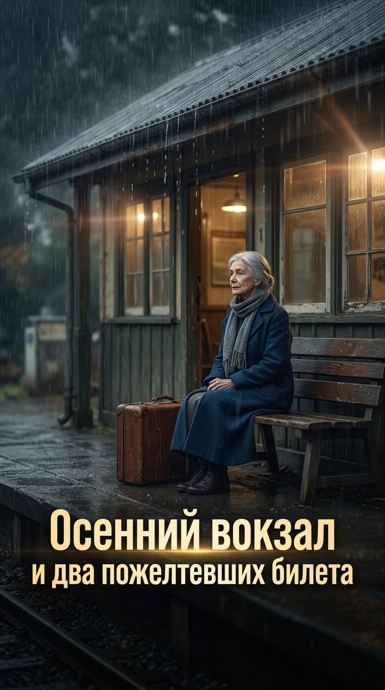 Осенний вокзал и два пожелтевших билета