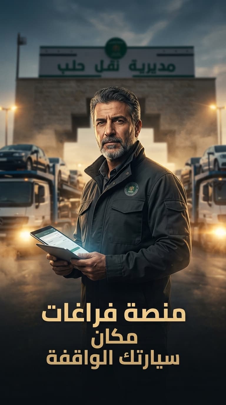 منصة فراغات مكان سيارتك الواقفة