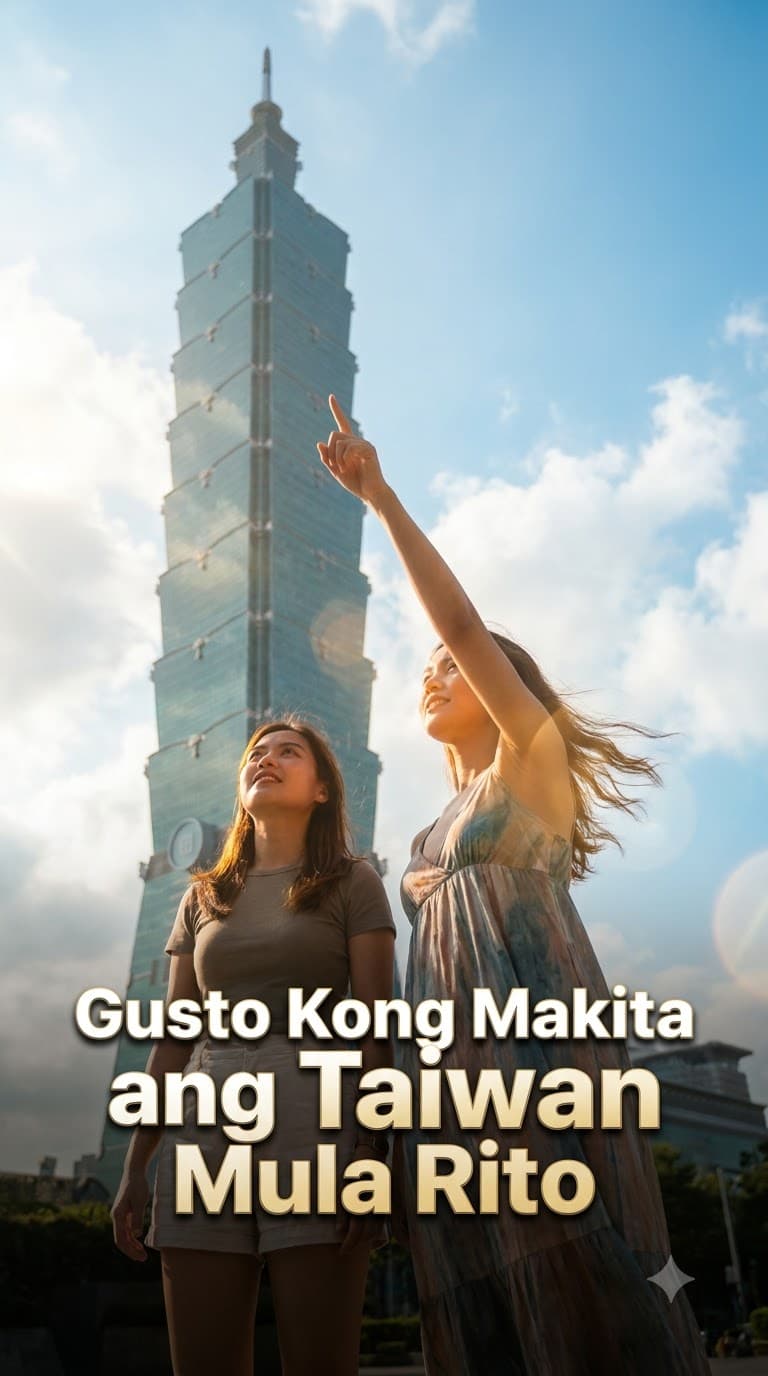 Gusto Kong Makita ang Taiwan Mula Rito