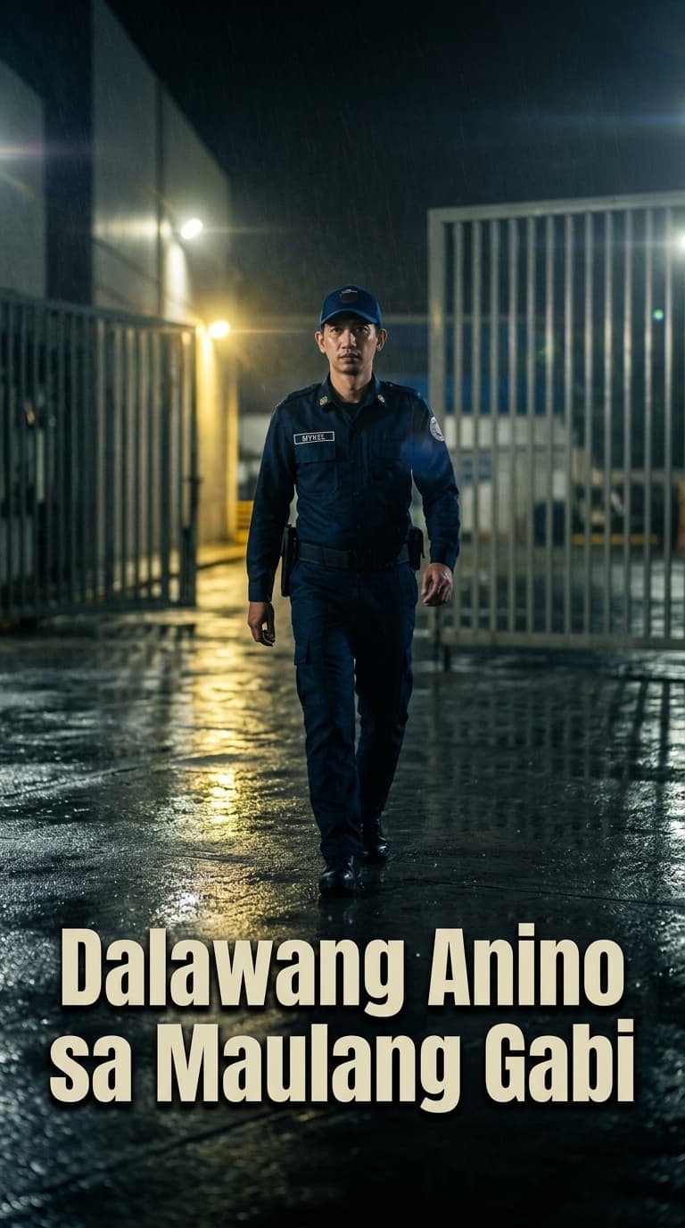 Dalawang Anino sa Maulang Gabi