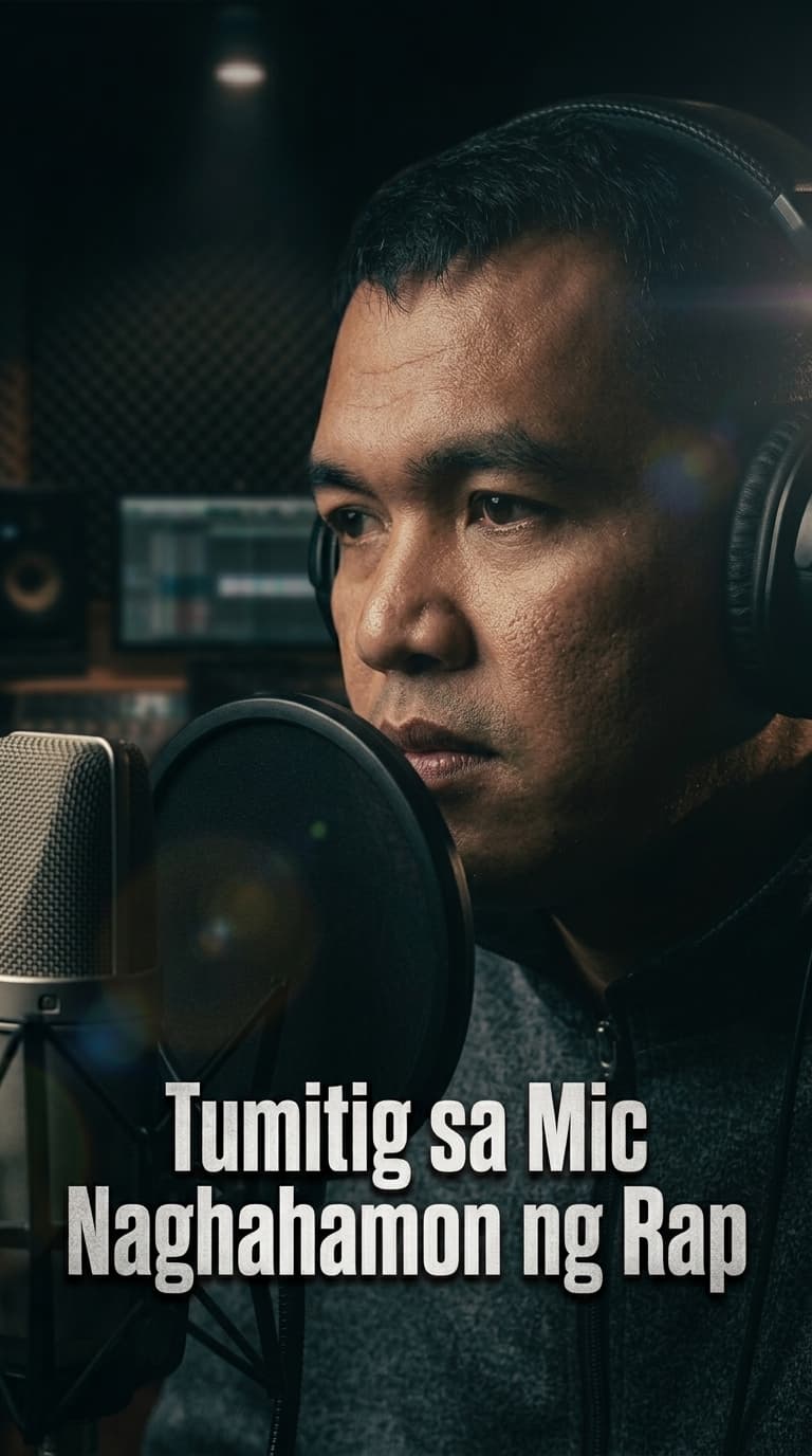 Tumitig sa Mic Naghahamon ng Rap