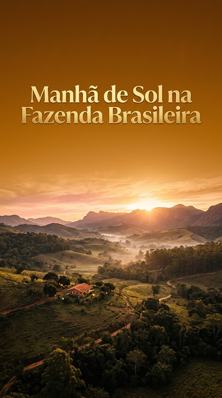 Manhã de Sol na Fazenda Brasileira