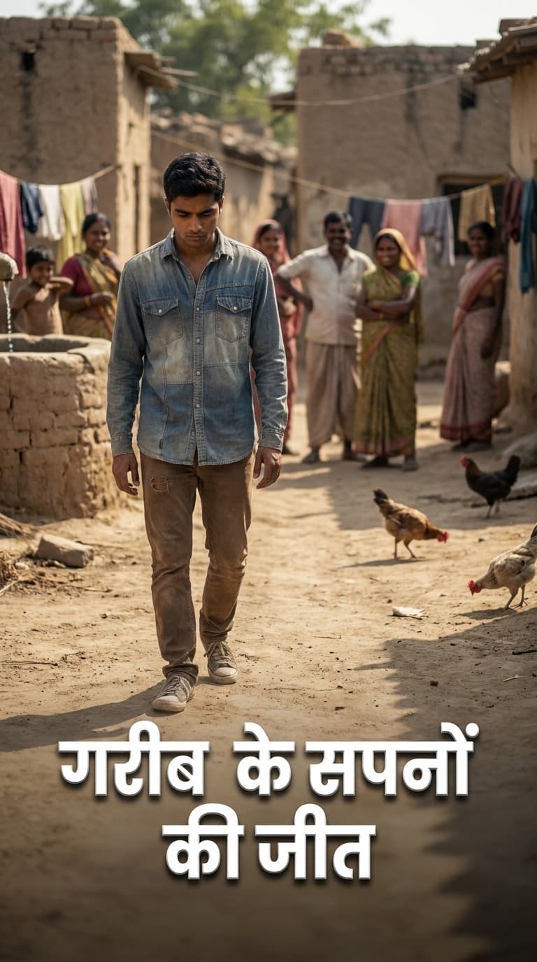 गरीब के सपनों की जीत