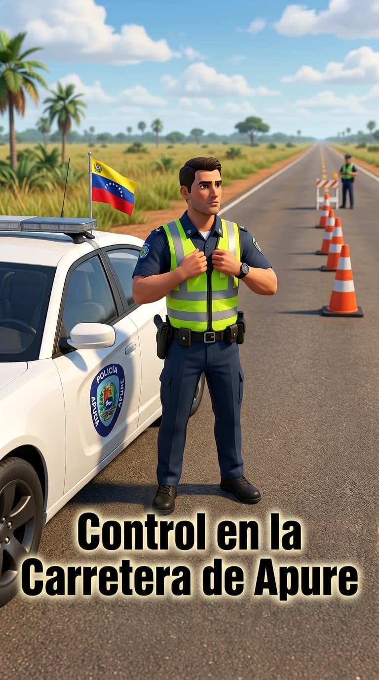Control en la Carretera de Apure