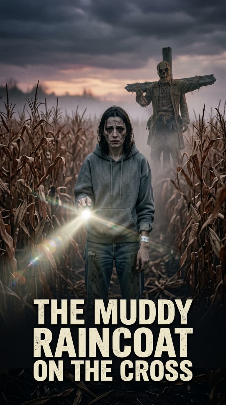 The Muddy Raincoat on the Cross