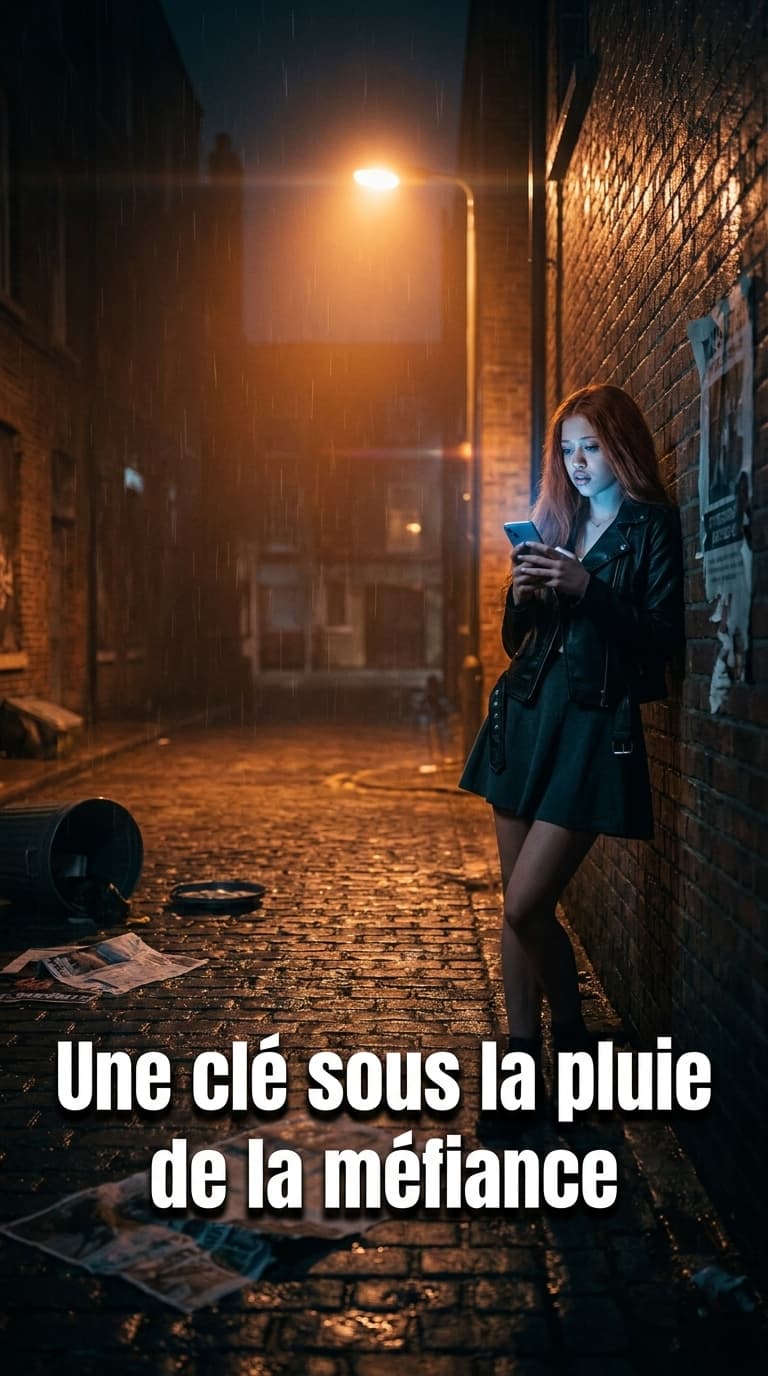 Une clé sous la pluie de la méfiance