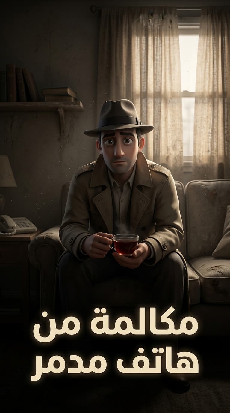 مكالمة من هاتف مدمر