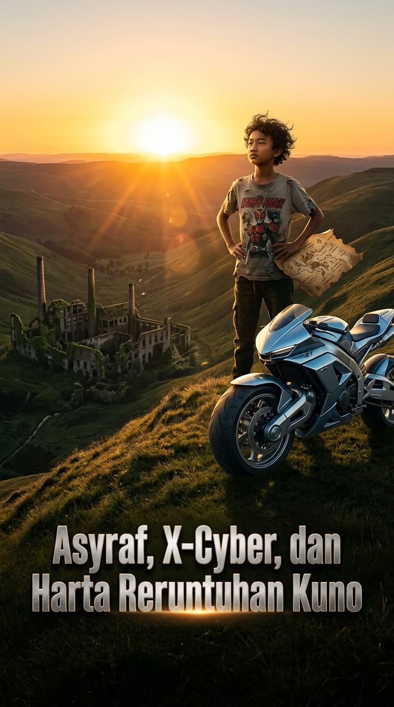 Asyraf, X-Cyber, dan Harta Reruntuhan Kuno
