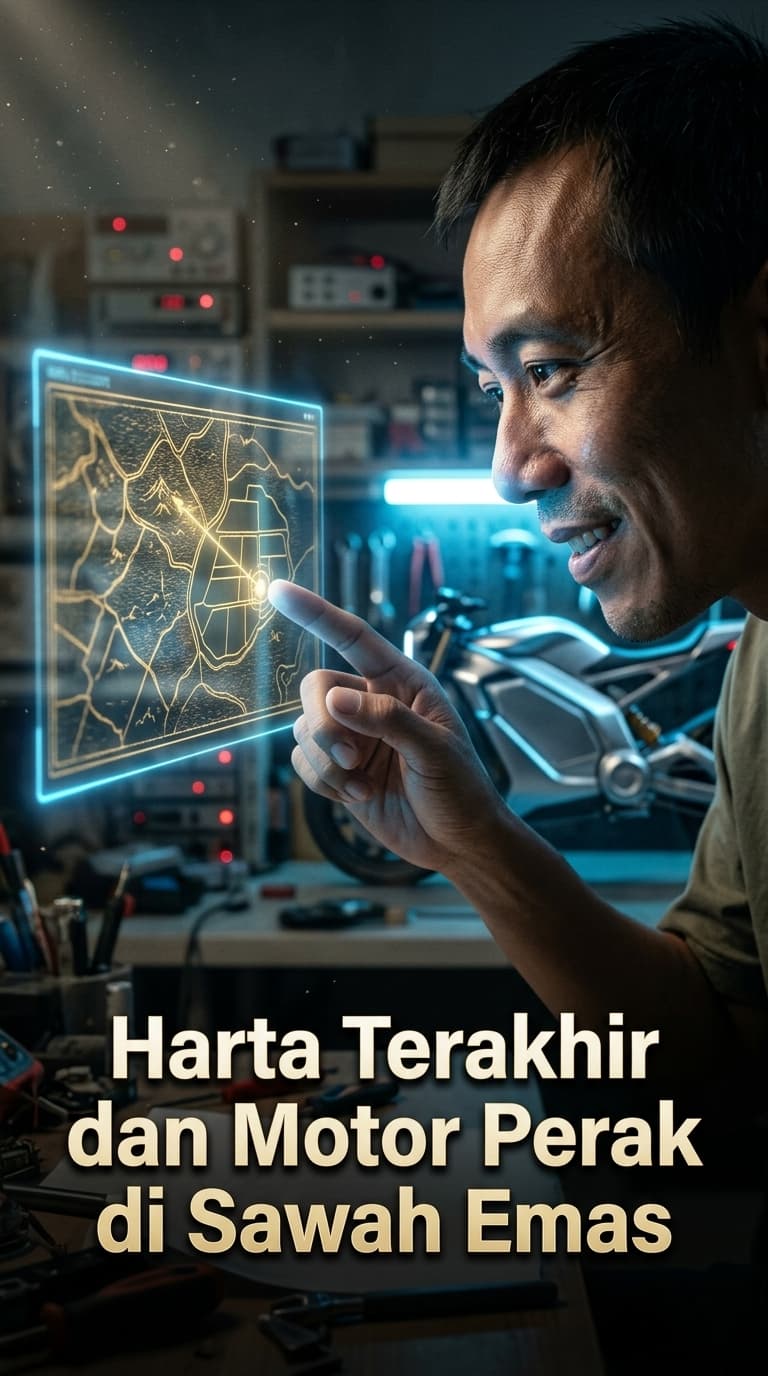 Harta Terakhir dan Motor Perak di Sawah Emas