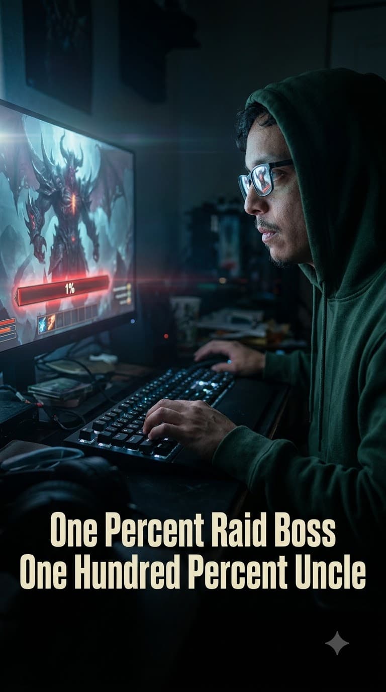 One Percent Raid Boss One Hundred Percent Uncle