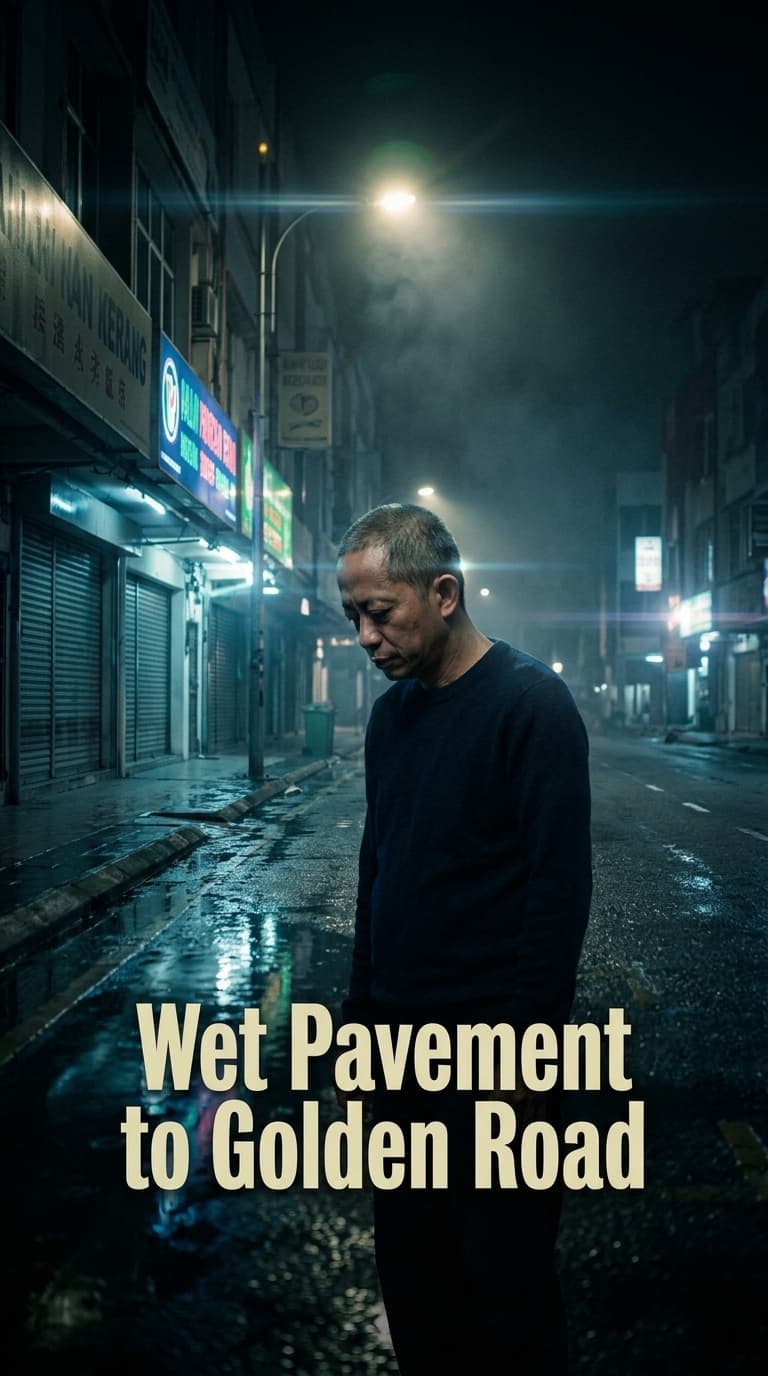 Wet Pavement to Golden Road