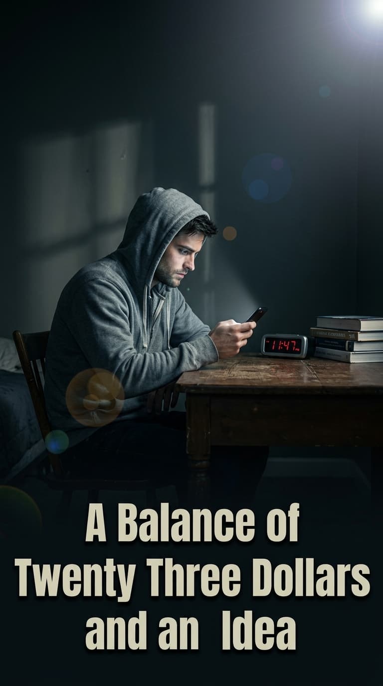 A Balance of Twenty Three Dollars and an Idea