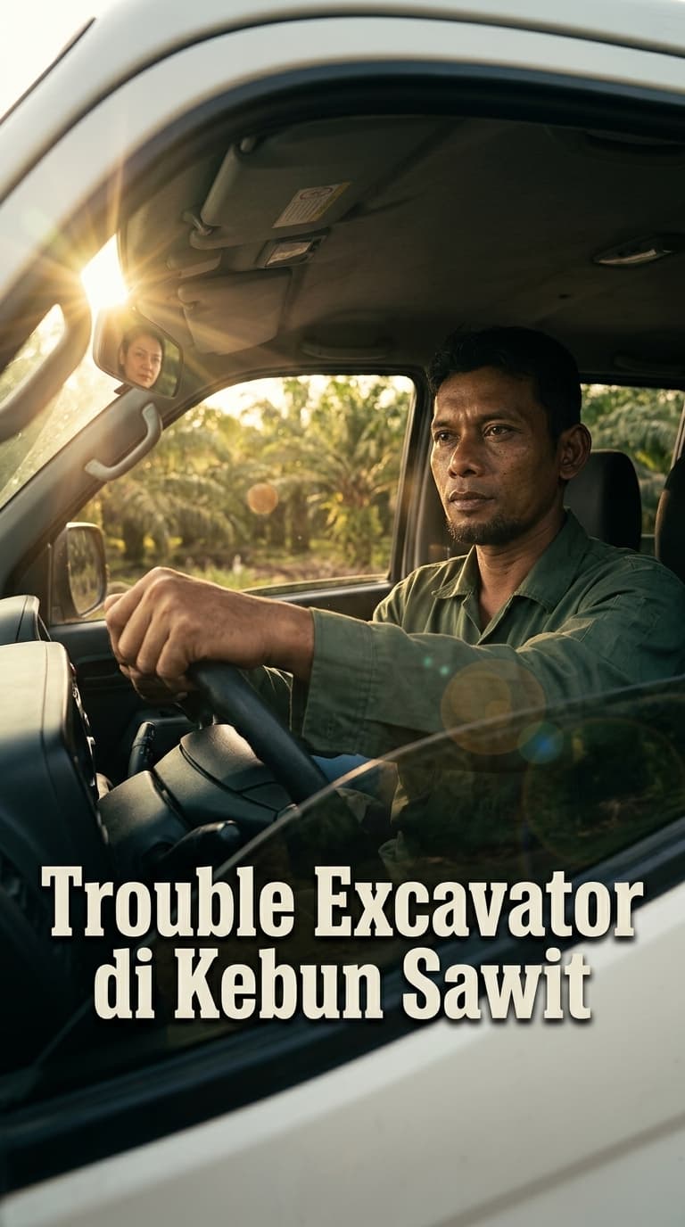 Trouble Excavator di Kebun Sawit