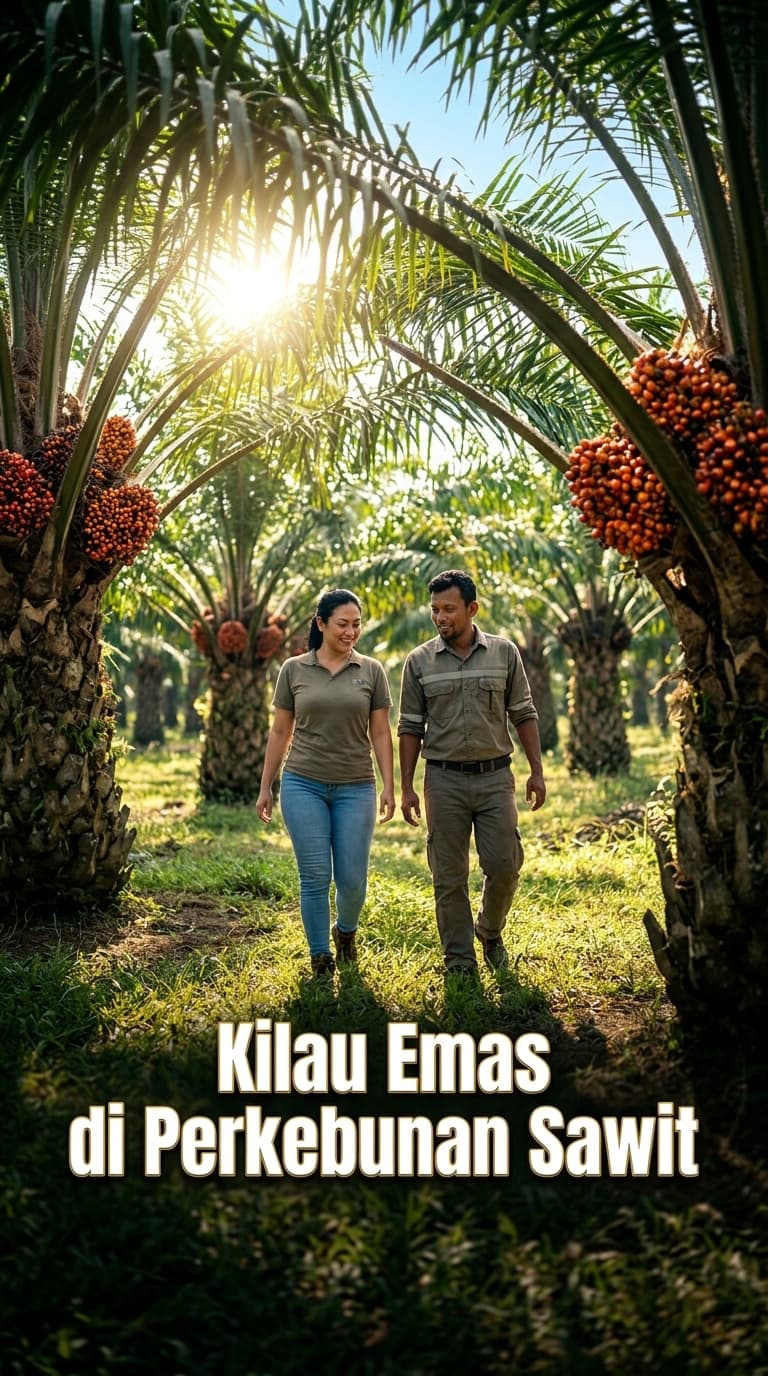Kilau Emas di Perkebunan Sawit